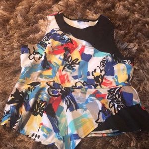 Fashion To Figure peplum shirt (never worn)